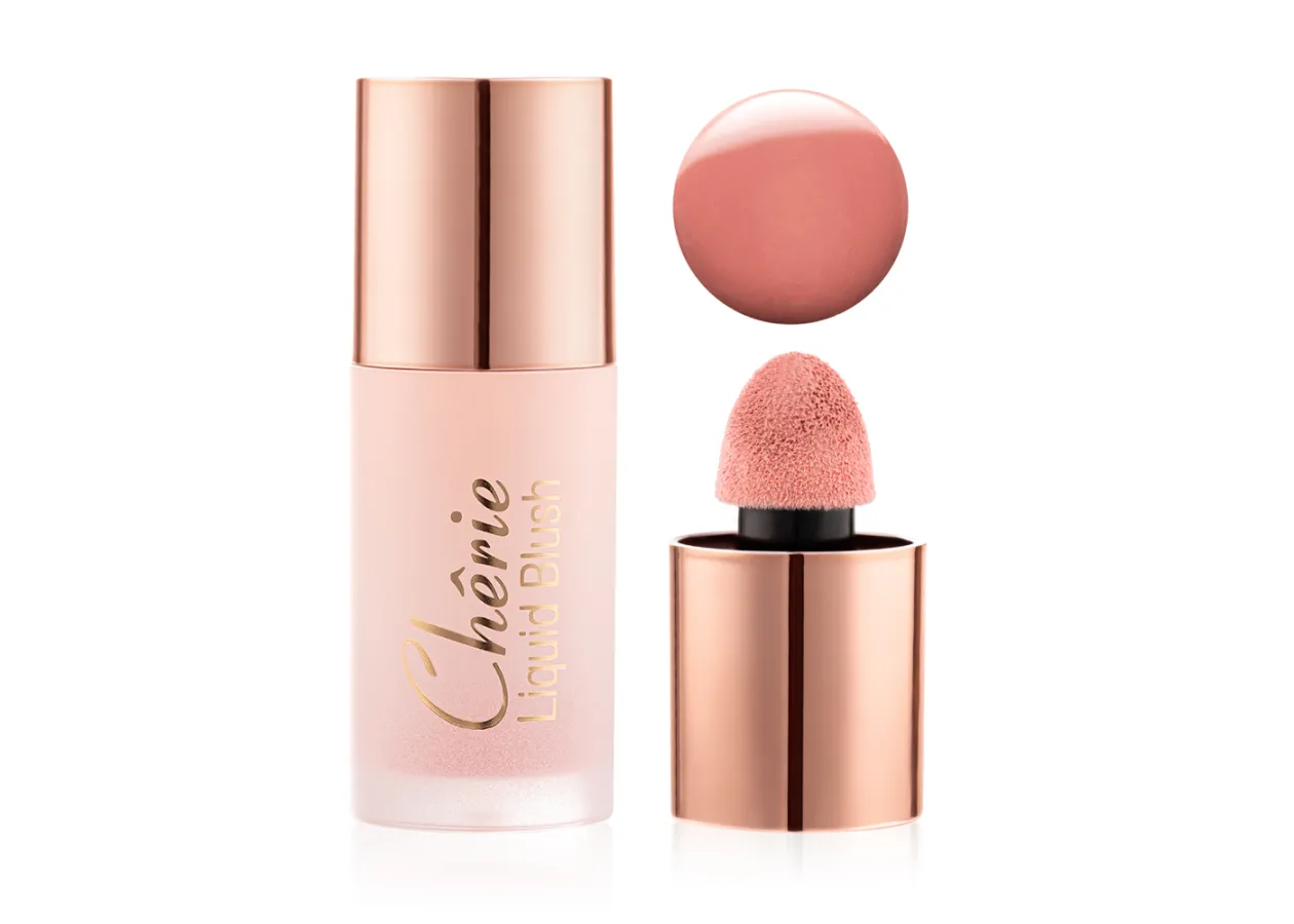 Рідкі рум’яна Topface Cherie 001 Cotton Candy (кораловий) PT356 (6 мл)