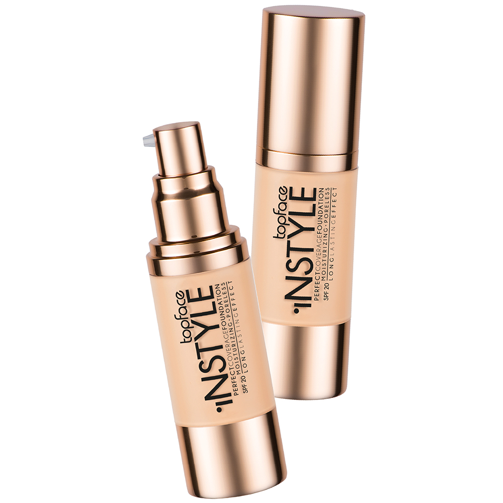 Тональний крем Topface Instyle Perfect Coverage 004 Natural (бежевий) PT463 (30 мл)