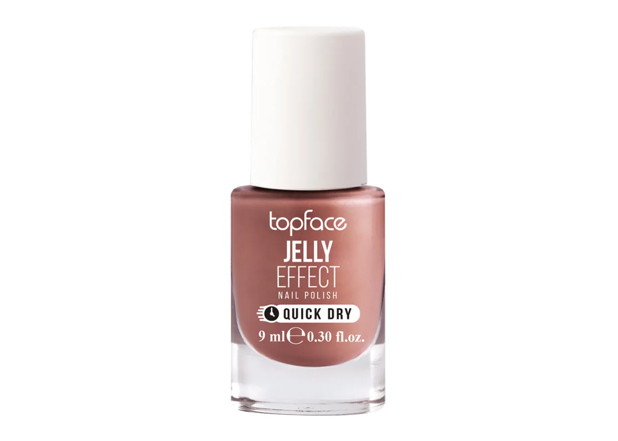 Лак для нігтів Topface Jelly Effect 053 (світлий вишневий) PT110 (9 мл)