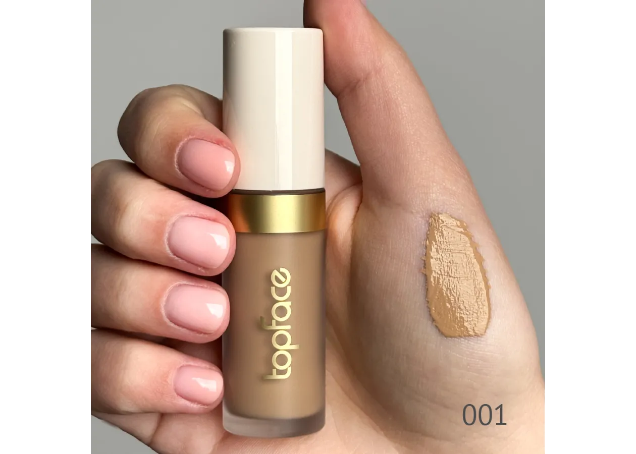Рідкий контуринг Topface PROHD SOFT TOUCH 001 Almond Trace (світлий бежевий) PT358 (7 г) - Фото 2