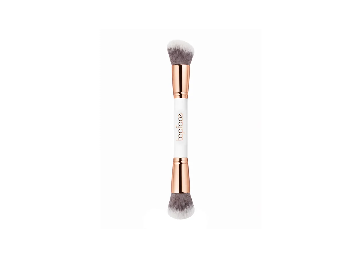 Пензлик для рум’ян двосторонній Topface Blush Brush PT901 F29