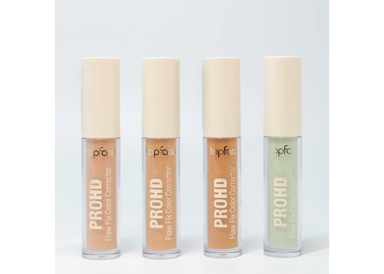Кольоровий коректор для обличчя Topface PROHD Flaw Fix Color Corrector 001 Blush Citrus PT272 (7 г) - Фото 3