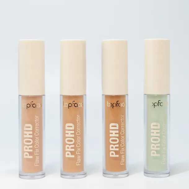 Кольоровий коректор для обличчя Topface PROHD Flaw Fix Color Corrector 001 Blush Citrus PT272 (7 г) - Фото 3