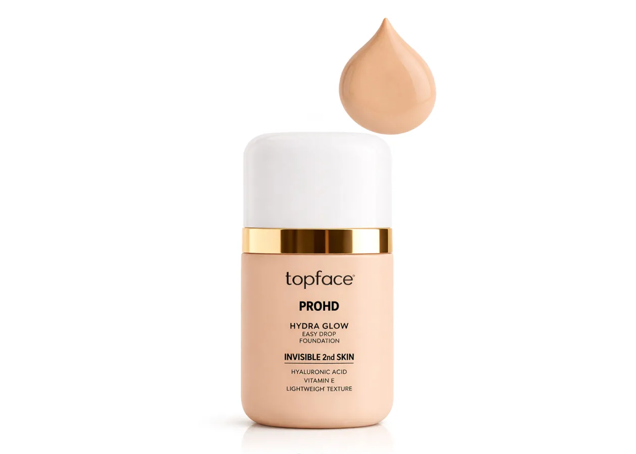 Тональна основа Topface PROHD Hydra Glow Foundation 006 Golden Dune (оливковий беж) PT477 (30 мл)