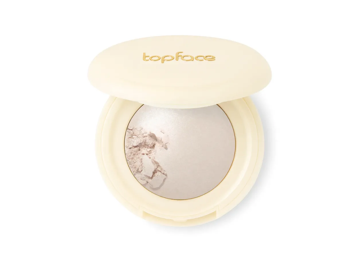 Хайлайтер запечений Topface PROHD Natural Glow Baked Highlighter 001 Pure Light (світлий перламутровий) PT706