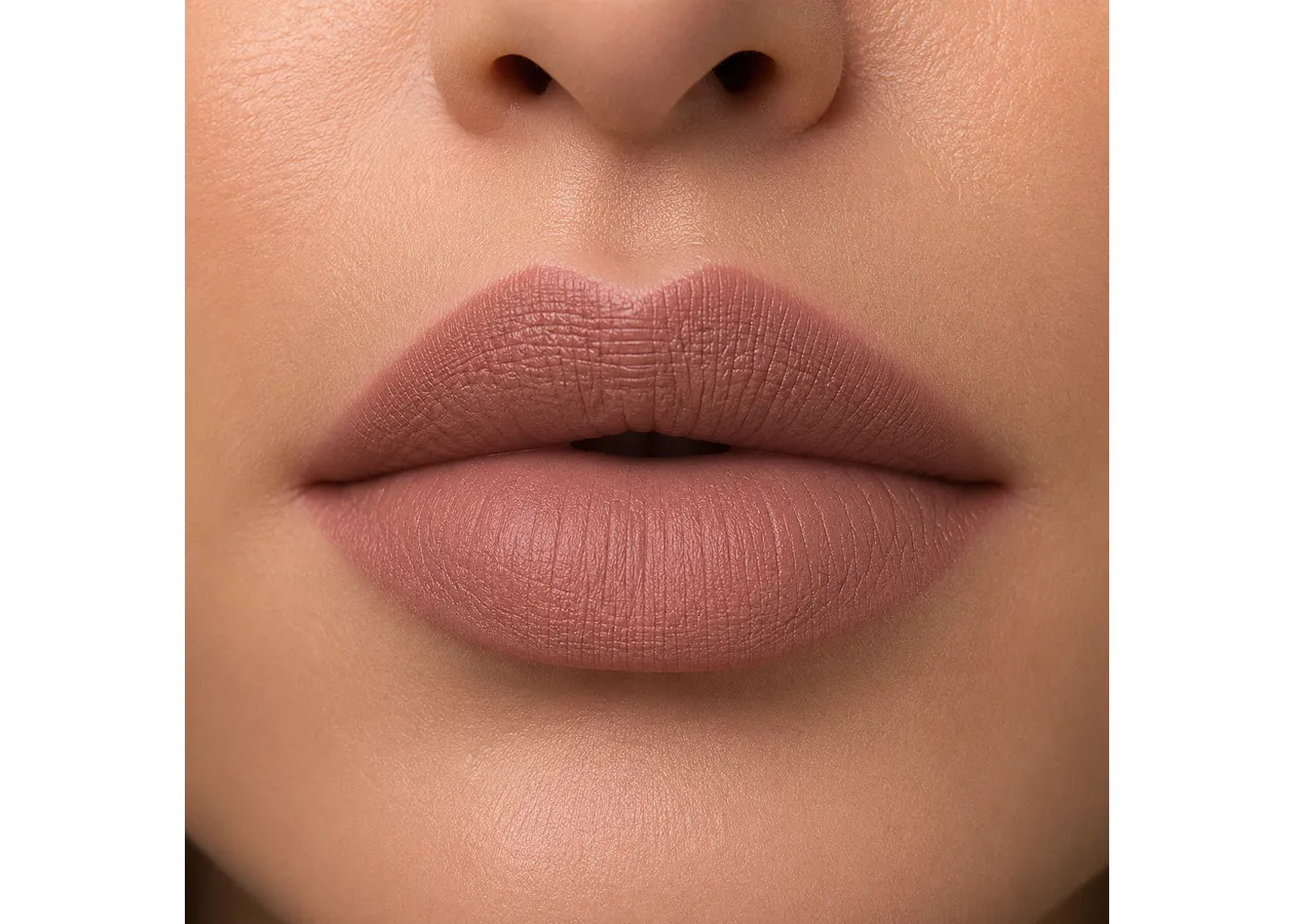 Рідка матова помада Topface PROHD Velvet Kiss Lip Cream 001 Cloudy Nude (рожево-коричневий нюд) PT212 (3 г) - Фото 2