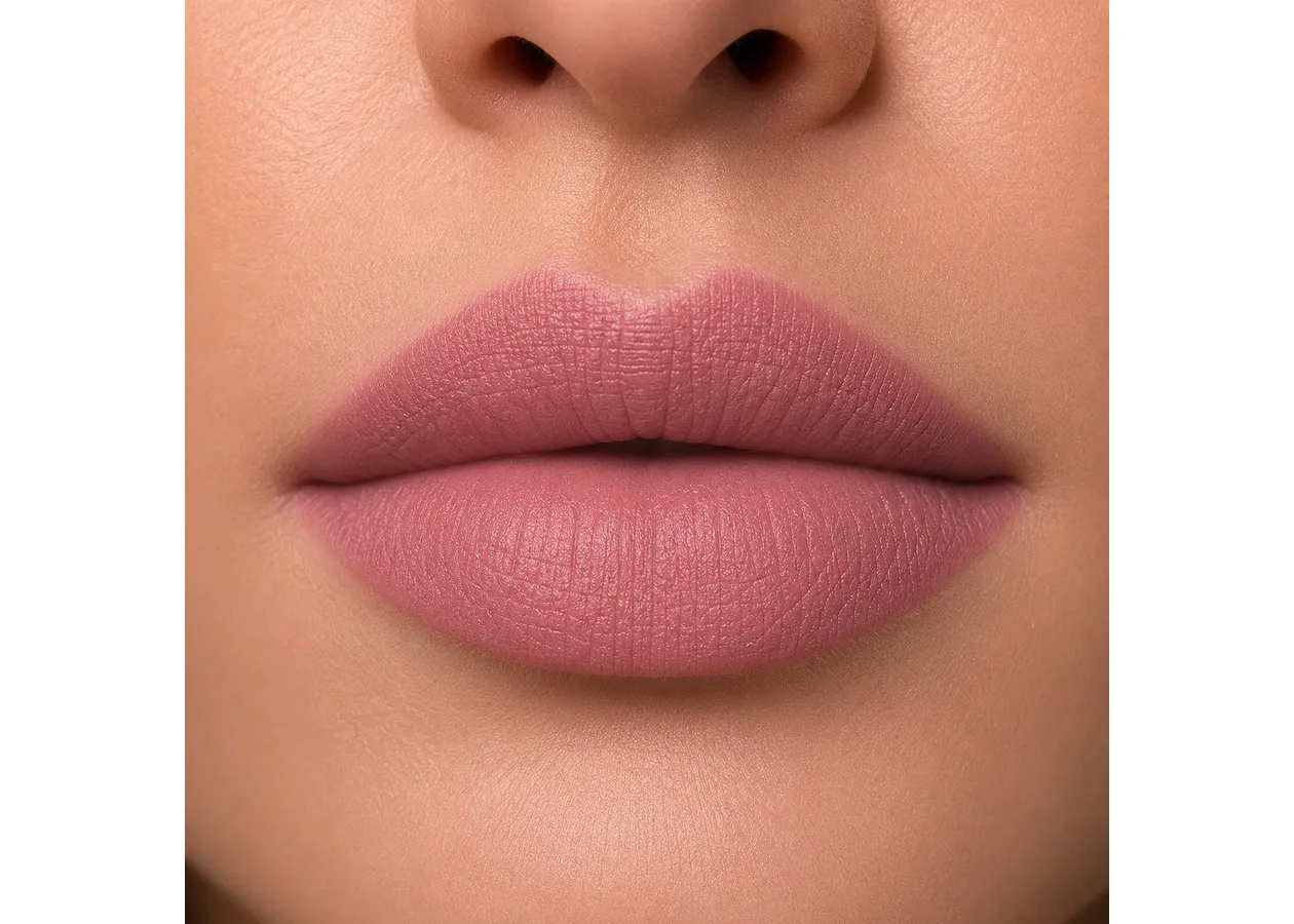 Рідка матова помада Topface PROHD Velvet Kiss Lip Cream 002 Mauve Charm (пильно-рожевий) PT212 (3 г) - Фото 2