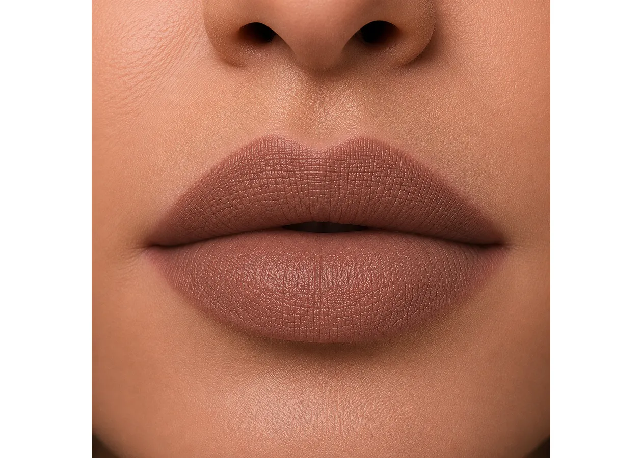 Рідка матова помада Topface PROHD Velvet Kiss Lip Cream 004 Satin Taupe (бежево-коричневий) PT212 (3 г) - Фото 2