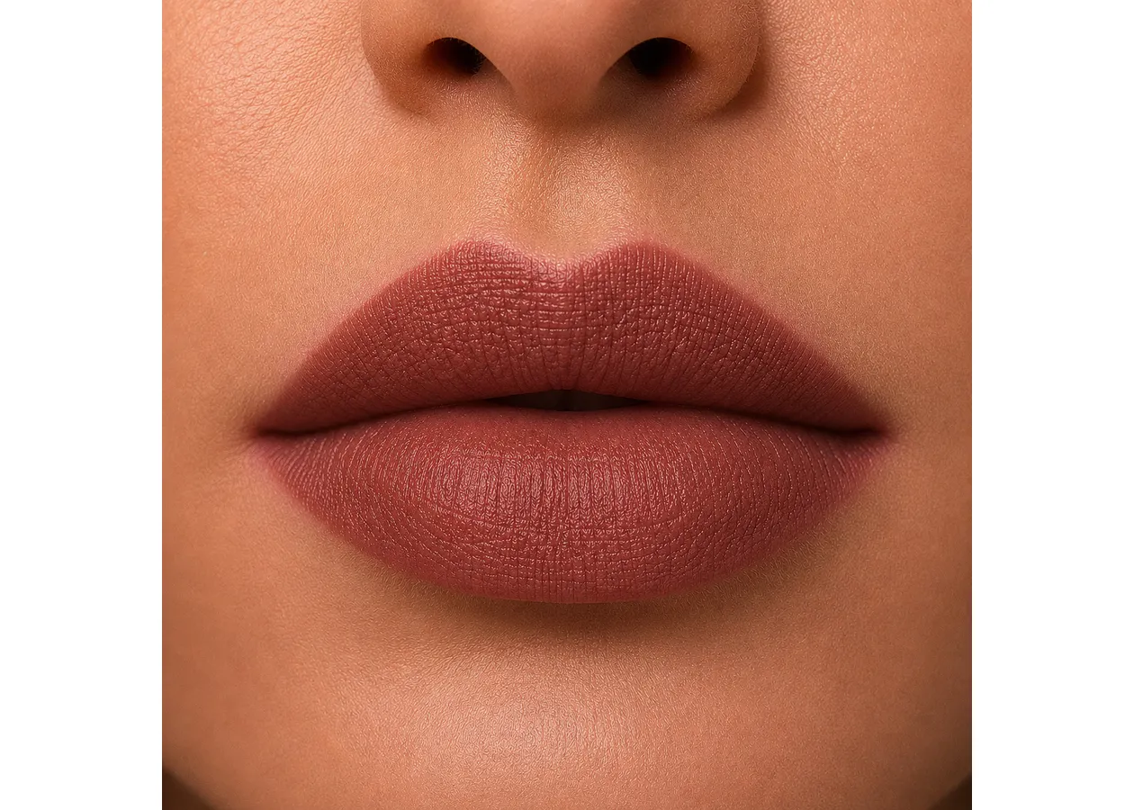 Рідка матова помада Topface PROHD Velvet Kiss Lip Cream 005 Toasted Rose (трояндово-коричневий) PT212 (3 г) - Фото 2