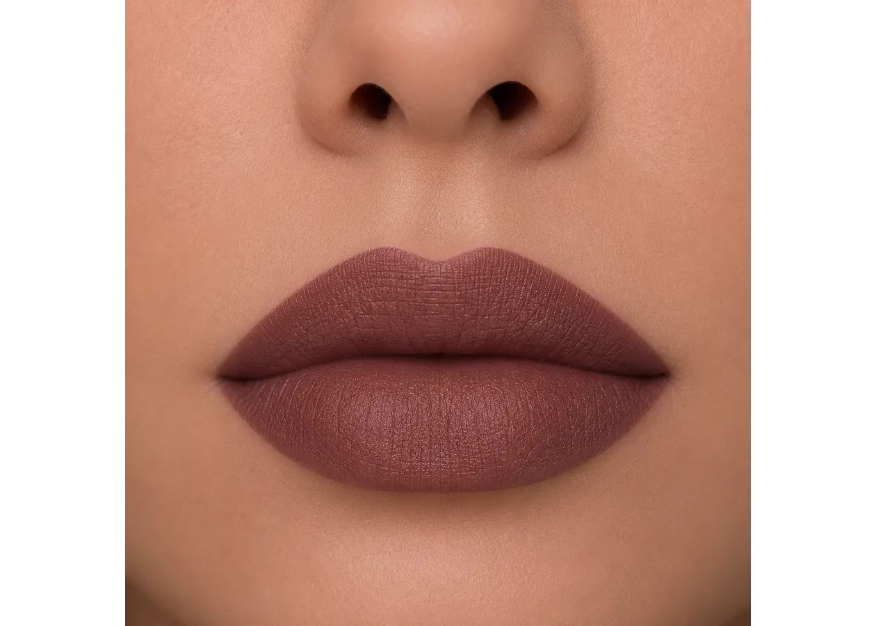 Рідка матова помада Topface PROHD Velvet Kiss Lip Cream 007 Toasted Allure (темно-шоколадний) PT212 (3 г) - Фото 2
