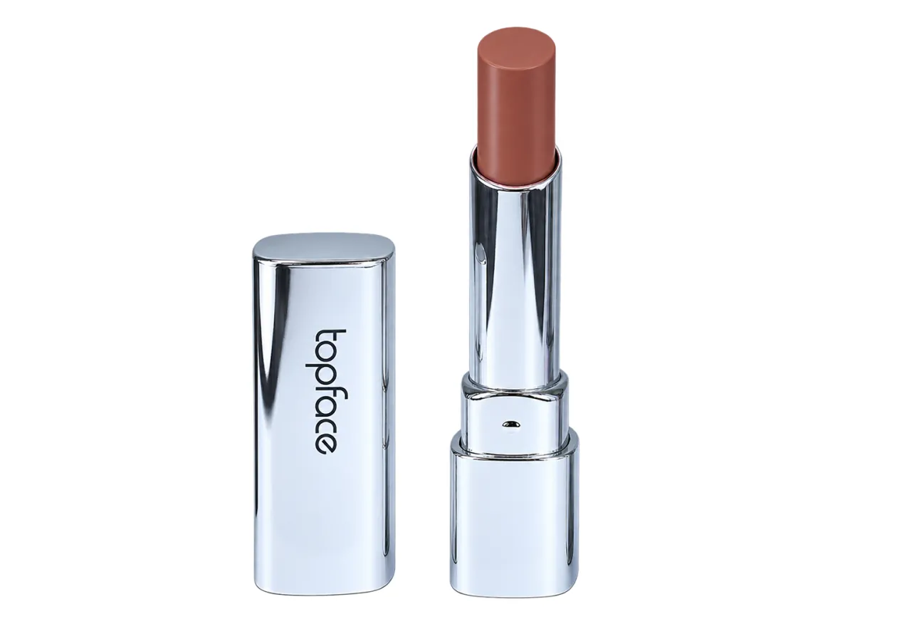 Помада для губ Topface Super Match Sheer Glow 001 Warm Silhouette (рожево-коричневий) PT162 (3 г)