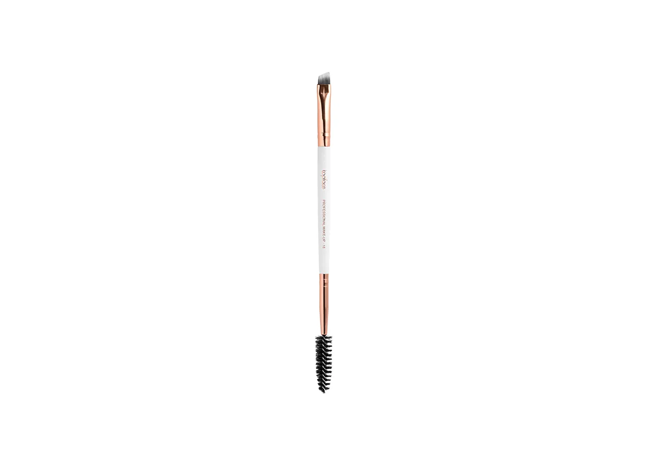 Пензлик двосторонній для брів Topface Eyebrow Brush PT901 F18