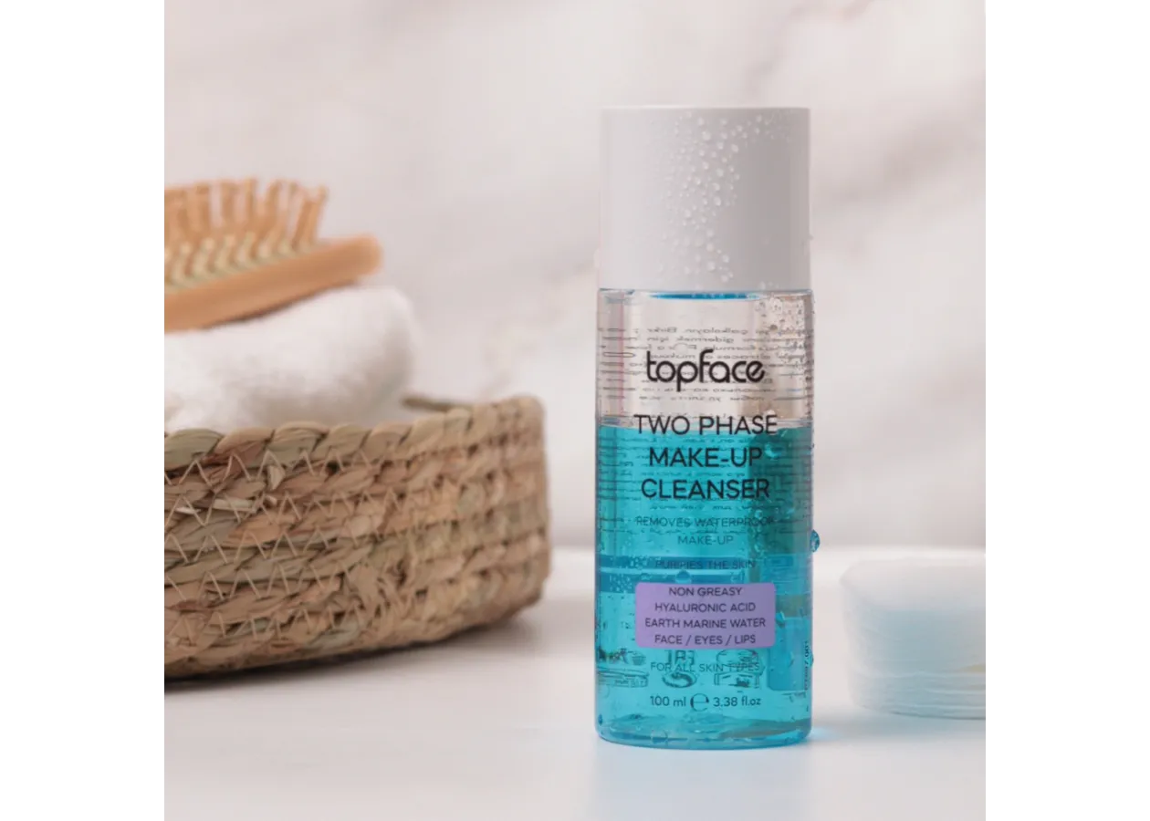 Двофазний засіб для зняття макіяжу Topface Two Phase Make-Up Cleanser PT807 (100 мл) - Фото 2