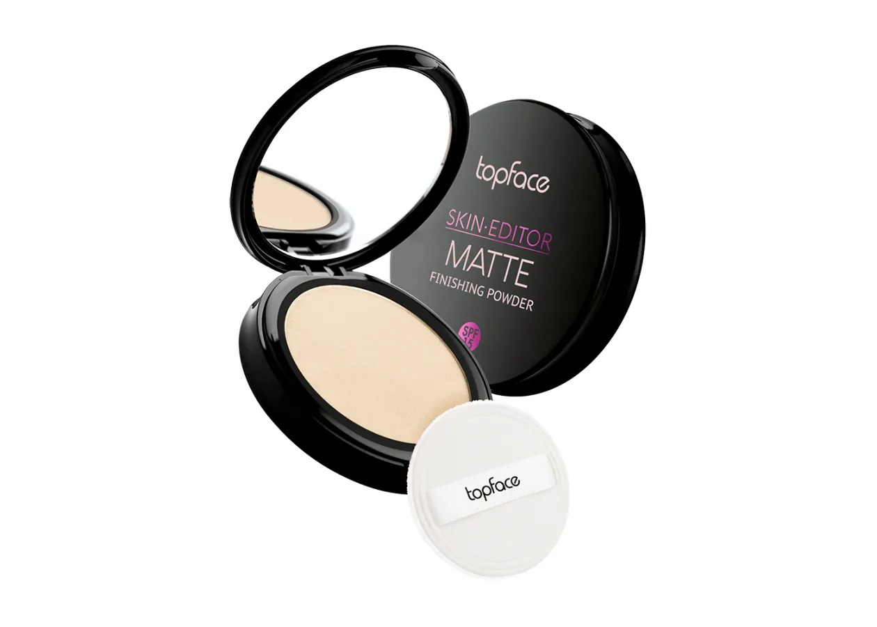 Пудра компактна Topface Skin Editor Matte 003 Light Beige (світлий бежевий) PT263 (12 г)
