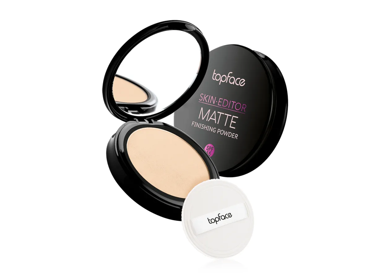 Пудра компактна Topface Skin Editor Matte 006 Beige (бежевий) PT263 (12 г)