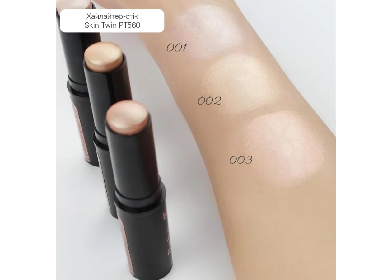 Хайлайтер-стік Topface Skin Twin 003 Rozzy Bronze (бронзовий) PT560 (9 г) - Фото 3