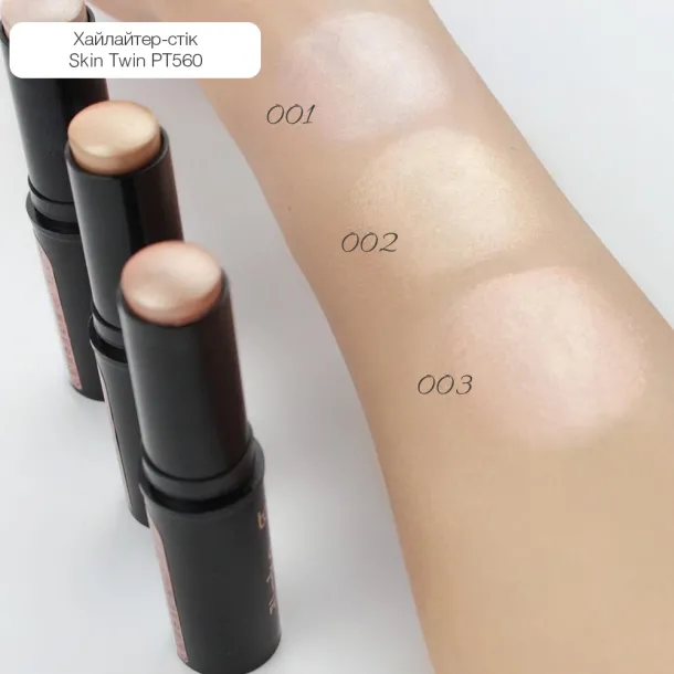 Хайлайтер-стік Topface Skin Twin 003 Rozzy Bronze (бронзовий) PT560 (9 г) - Фото 3