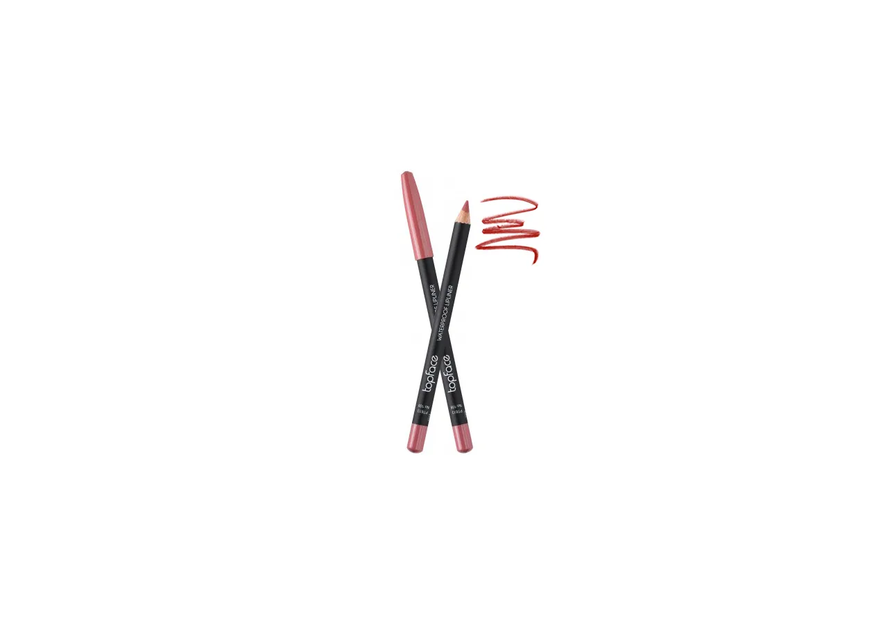 Олівець для губ водостійкий TopFace Waterproof Lipliner 109 (теракотовий) PT613 (1,14 г)
