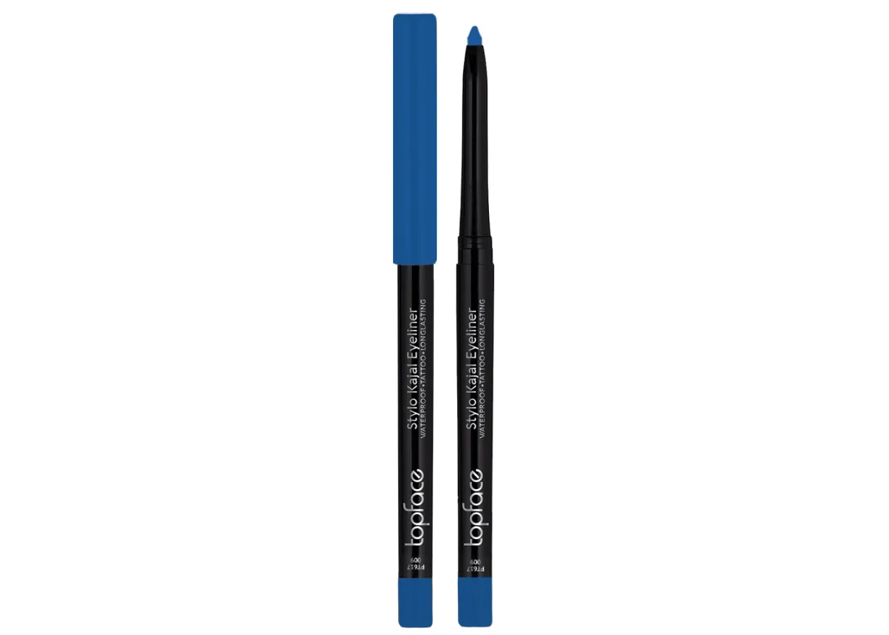 Олівець-кайал для очей Topface Stylo Kajal Eyeliner 009 Midnight (глибокий синій) PT617 (0,32 г)