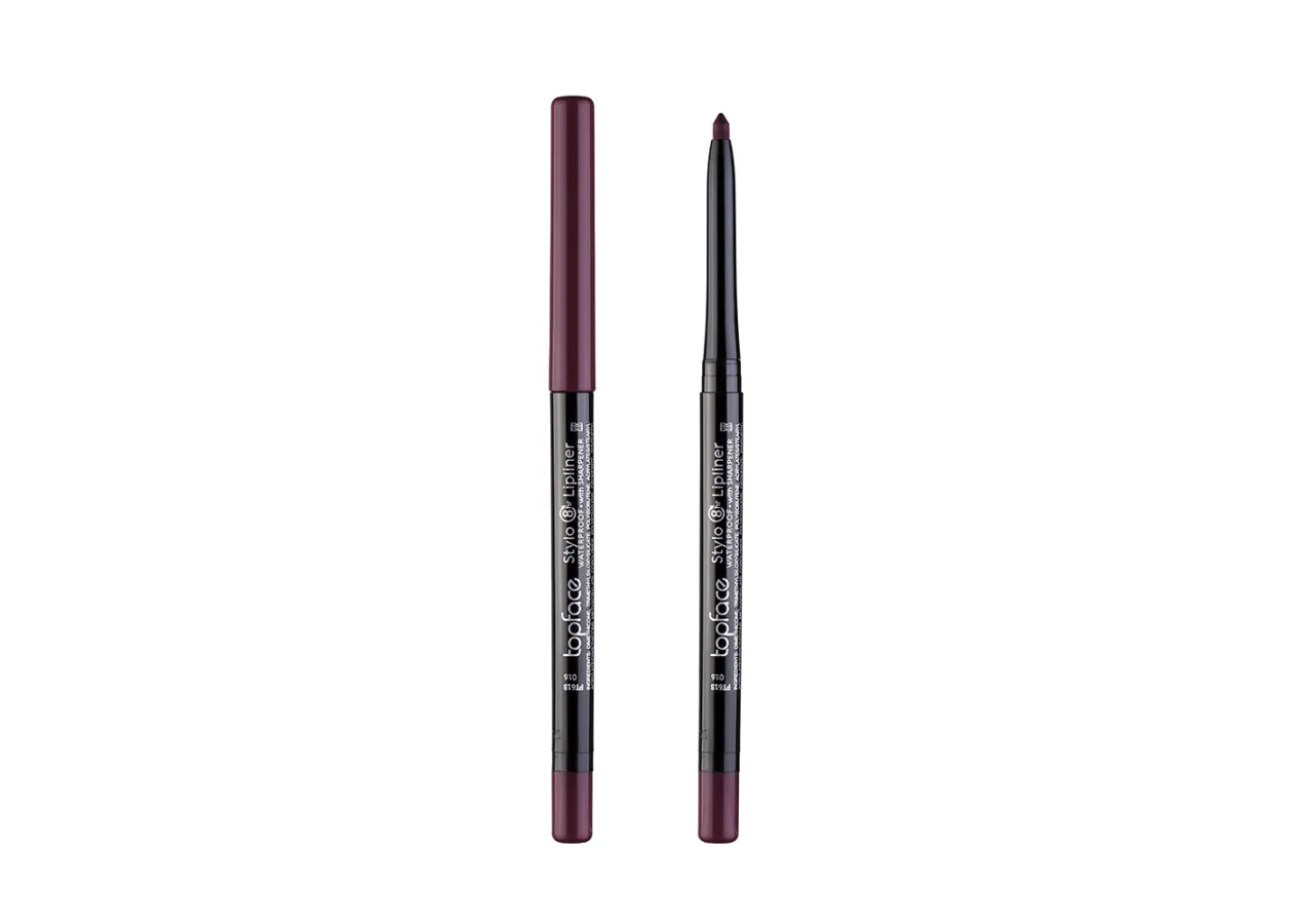 Олівець для губ Topface Stylo Lipliner 016 (сливовий) PT618 (0,29 г)