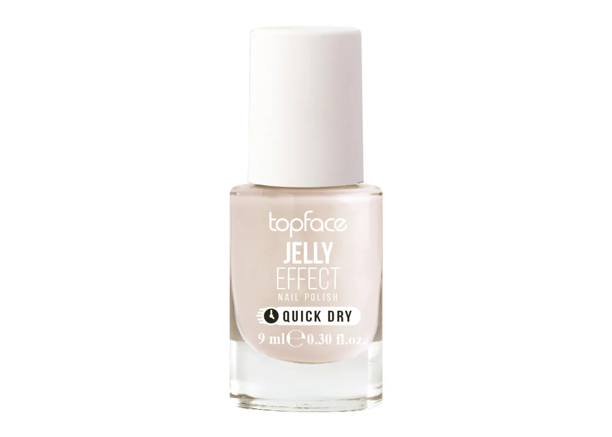 Лак для нігтів Topface Jelly Effect 015 (натуральний зі срібним шимером) PT110 (9 мл)</b></p>