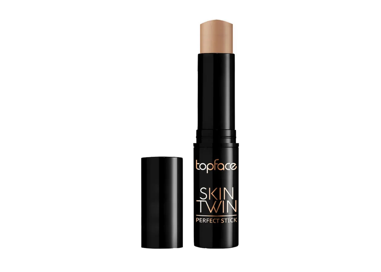 Контур-стік Topface Skin Twin 003 Mahogany (червоно-коричневий, теплий) PT562 (9 г)