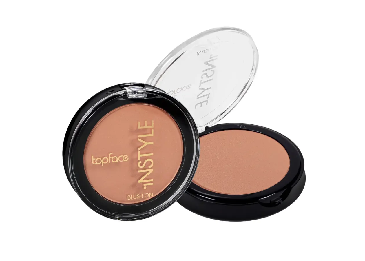 Рум’яна одноколірні Topface Instyle Blush On 009 (золотисто-бежевий сатиновий) PT354 (10 г)