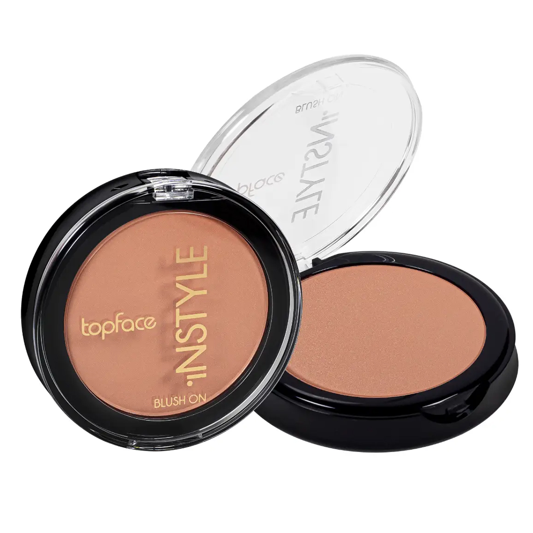 Рум’яна одноколірні Topface Instyle Blush On 009 (золотисто-бежевий сатиновий) PT354 (10 г)