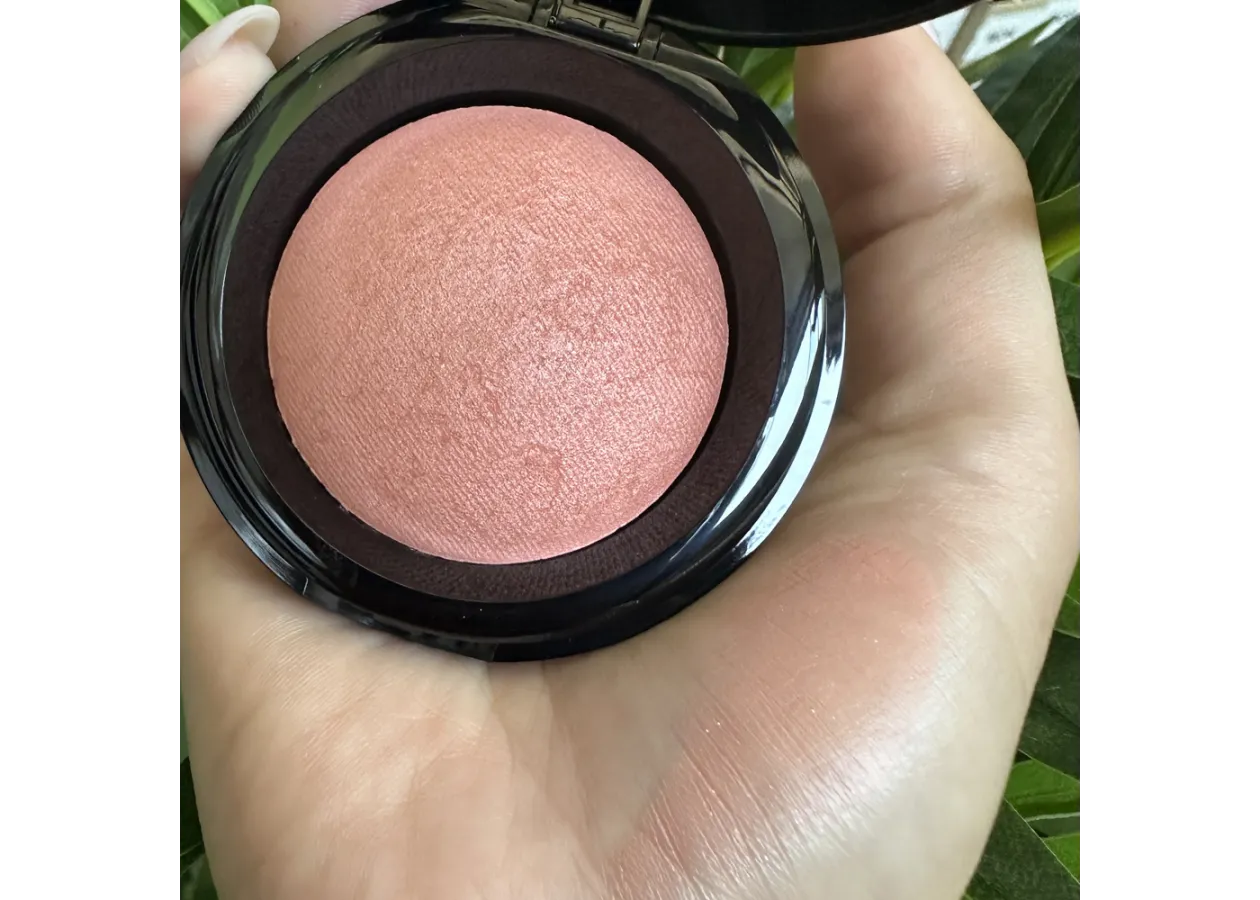 Рум’яна запечені Topface Baked Choice Rich Touch 004 Shimmer Peach (персиковий, теплий) PT703 (5 г) - Фото 2