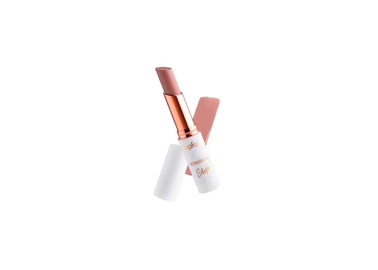 Помада для губ TopFace Sensitive Stylo 002 Nude More (нюдовий бежевий) PT157 (3,5 г)