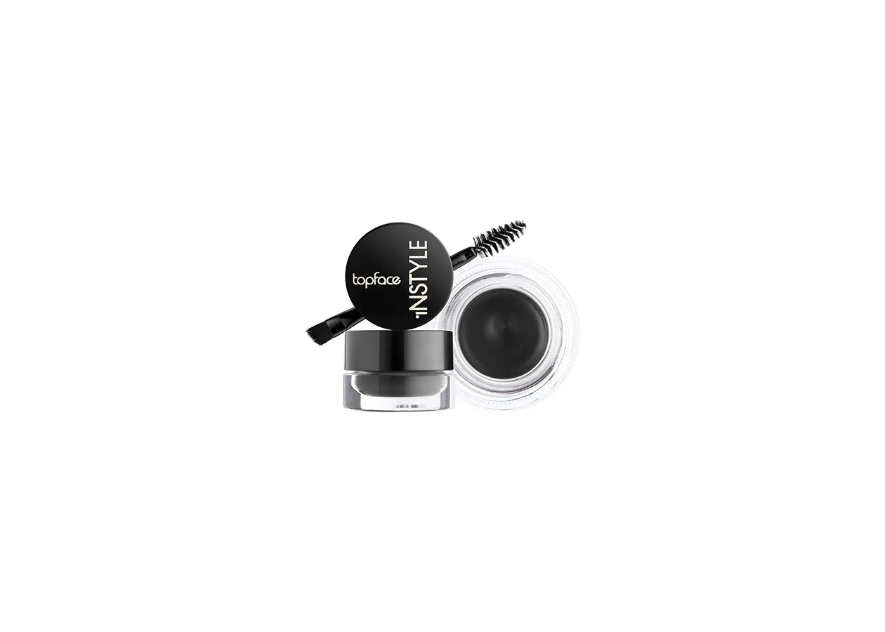 Гель для брів TopFace Instyle Eyebrow Gel 007 Granite (сіро-чорний) PT551 (3,5 г)