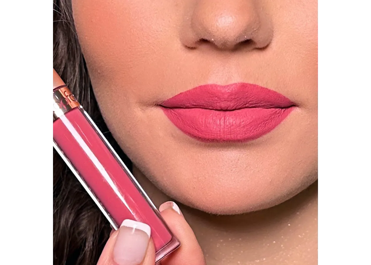 Рідка матова помада для губ Topface Instyle Extreme Matte 008 (яскраво-рожевий) PT206 (3,5 мл) - Фото 2