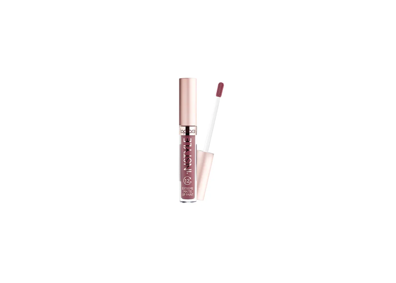 Рідка матова помада для губ Topface Instyle Extreme Matte 035 (пудрово-рожевий нюд) PT206 (3,5 мл)