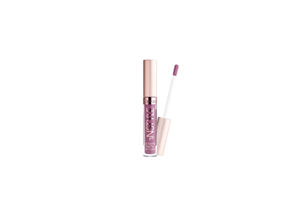 Рідка матова помада для губ Topface Instyle Extreme Matte 024 (темно-бузковий) PT206 (3,5 мл)