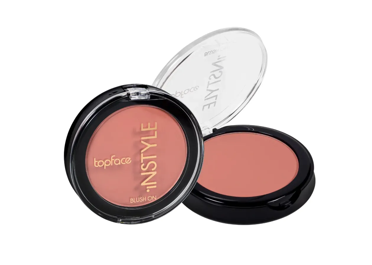 Рум’яна одноколірні Topface Instyle Blush On 006 (рожево-бежевий сатиновий) PT354 (10 г)