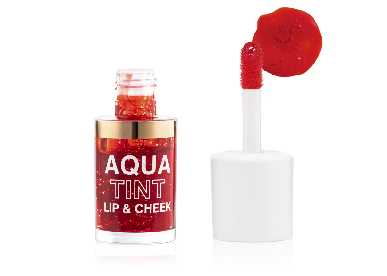 Тінт для губ Topface Aqua Tint Lip&Cheek 002 Strawberry Jam (червоний) PT215 (10 мл)