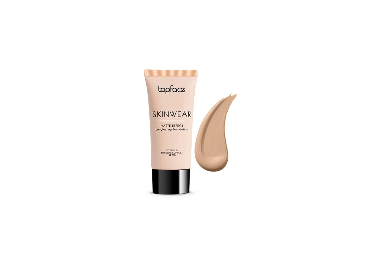 Тональний крем Topface SkinWear Matte Effect 004 Beige (бежевий) PT468 (30 мл)