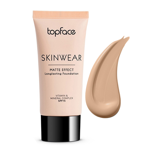 Тональний крем Topface SkinWear Matte Effect 004 Beige (бежевий) PT468 (30 мл)