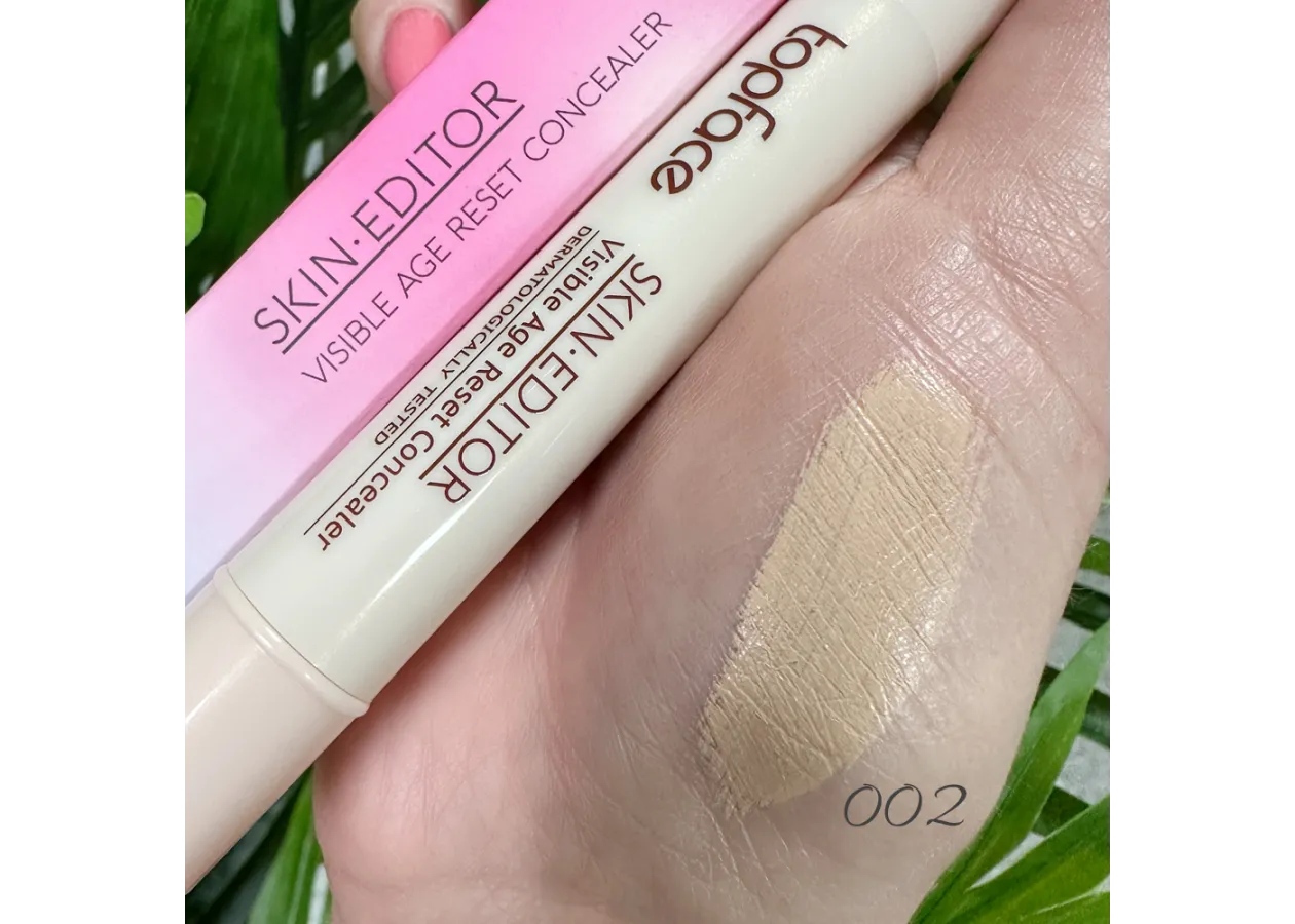Консилер TopFace Skin Editor 002 Beige (бежевий) PT466 (5,5 мл) - Фото 2