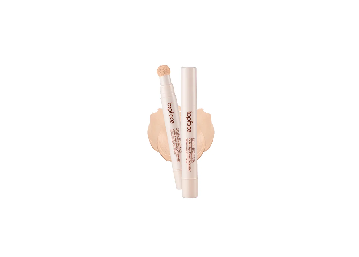 Консилер TopFace Skin Editor 002 Beige (бежевий) PT466 (5,5 мл)