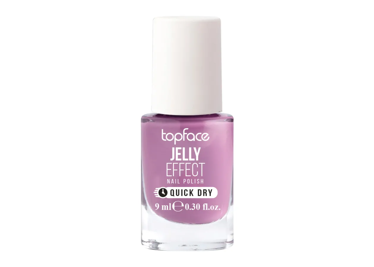 Лак для нігтів Topface Jelly Effect 037 (світло-фіолетовий) PT110 (9 мл)